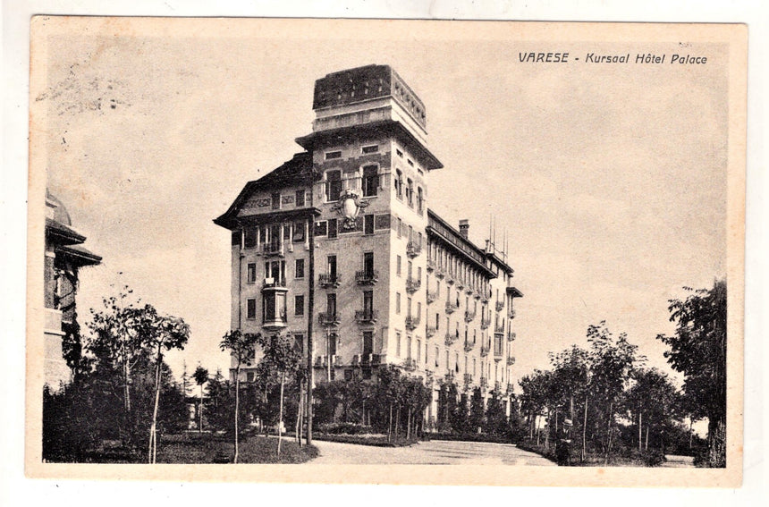 Cartolina Varese Kursaal Hotel Palace | Collezionissimo