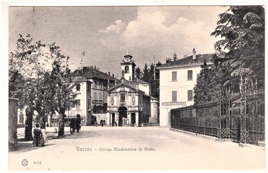 Cartolina Varese Chiesa Madonnina in Prato | Collezionissimo