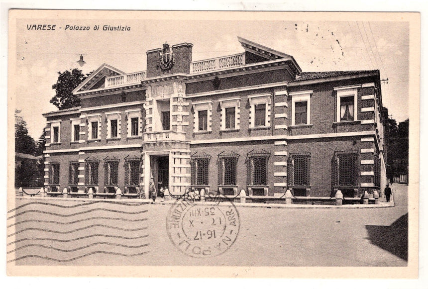 Cartolina Varese Palazzo di Giustizia | Collezionissimo