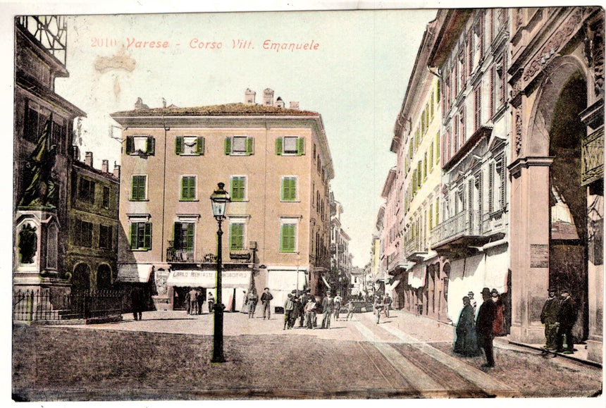 Cartolina Varese Corso V.Emanuele | Collezionissimo