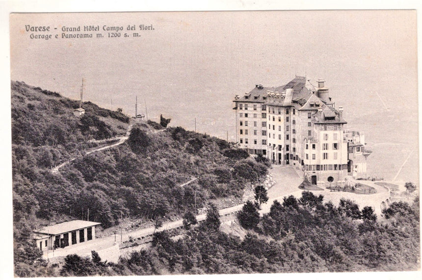 Cartolina Varese Gran hotel Campo dei Fiori | Collezionissimo