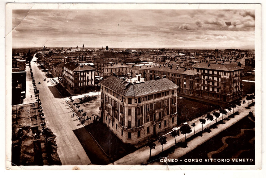 Cartolina Cuneo Corso V.Emanuele | Collezionissimo