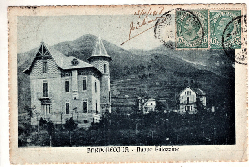 Cartolina Torino Bardonecchia nuove palazzine | Collezionissimo