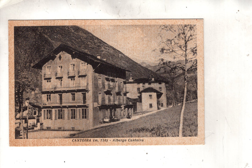 Cartolina Torino Cantoira albergo | Collezionissimo