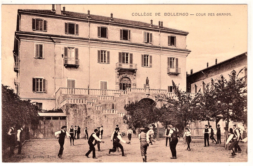 Cartolina Torino College de Bollengo cour des grands | Collezionissimo