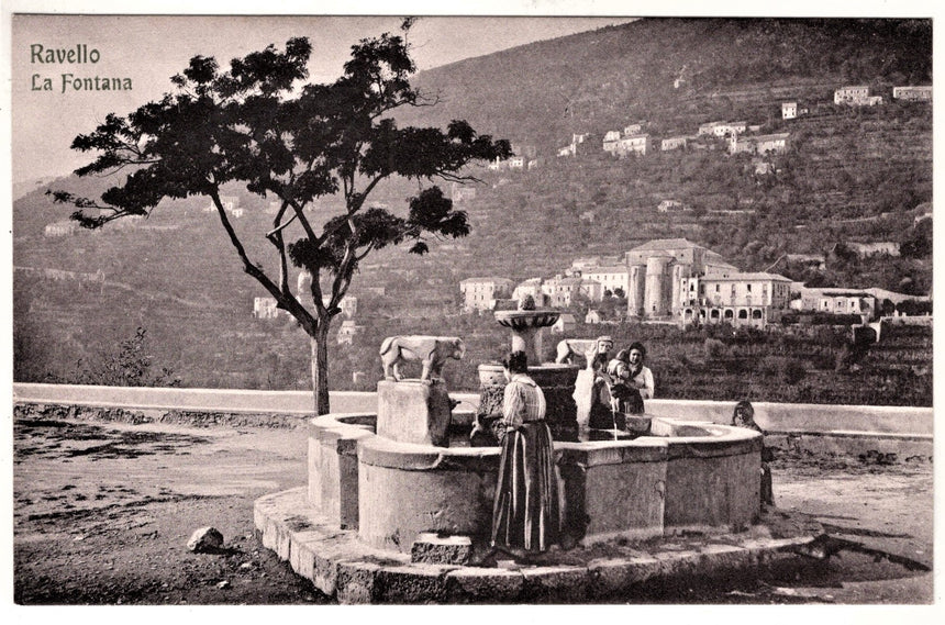 Cartolina Torino Ravello lavandaie alla fontana | Collezionissimo