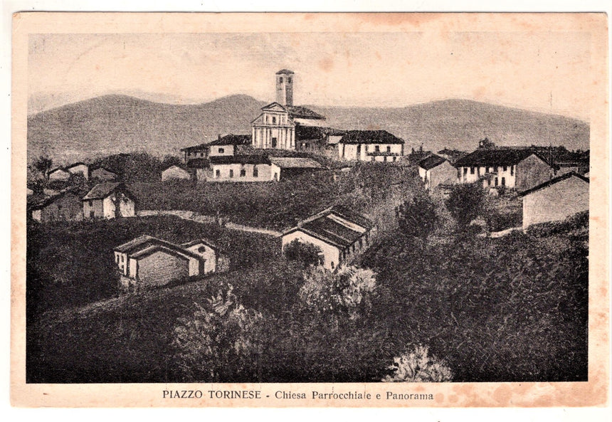 Cartolina Torino Piazzo Torinese panorama | Collezionissimo