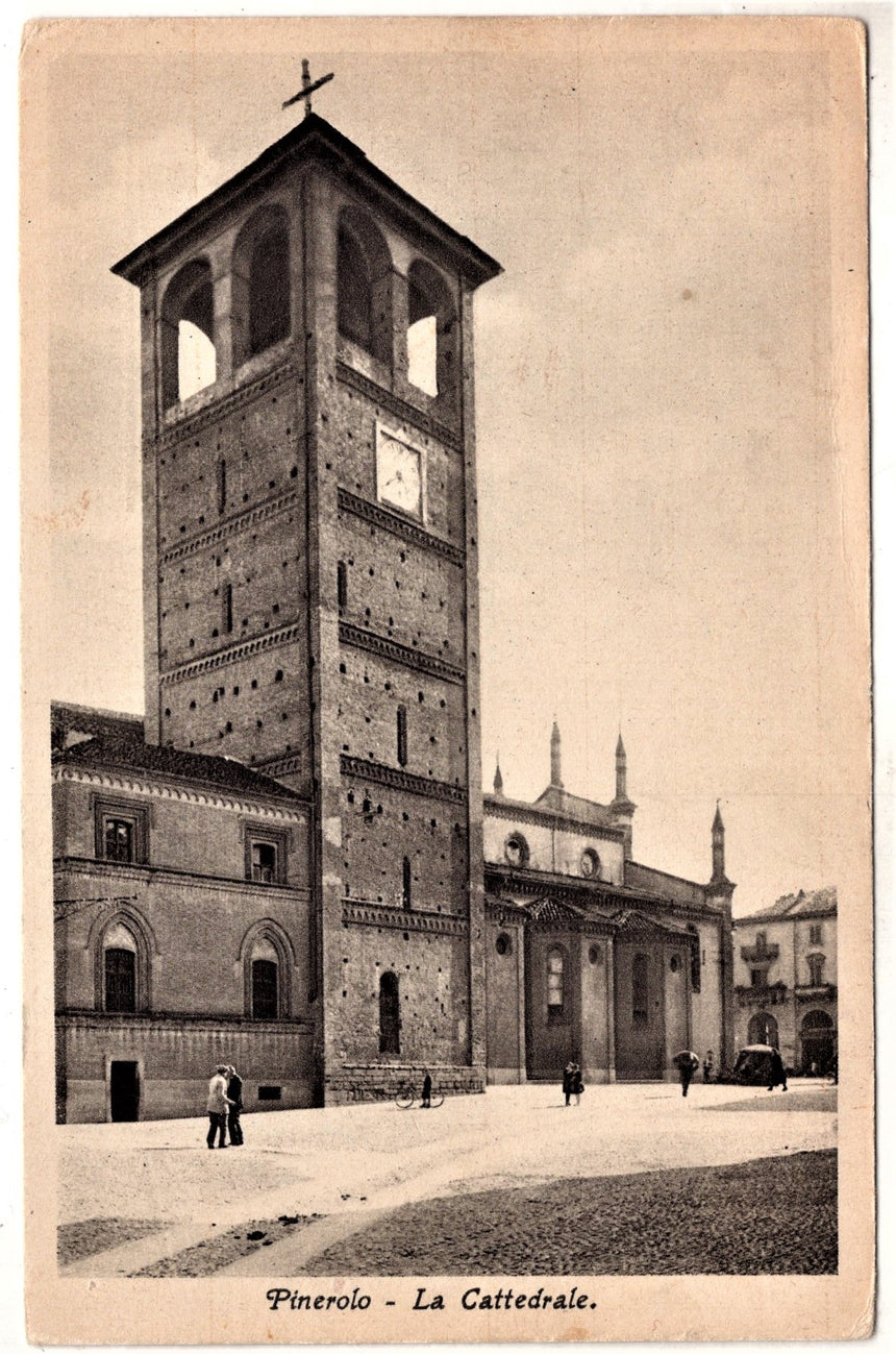 Cartolina Torino Pinerolo la Cattedrale | Collezionissimo