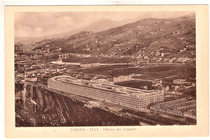 Cartolina Torino FIAT officine del Lingotto | Collezionissimo