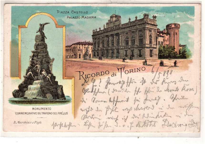 Cartolina Torino Ricordo di Torino | Collezionissimo