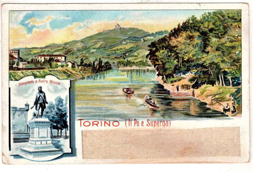 Cartolina Torino il Po e Superga | Collezionissimo