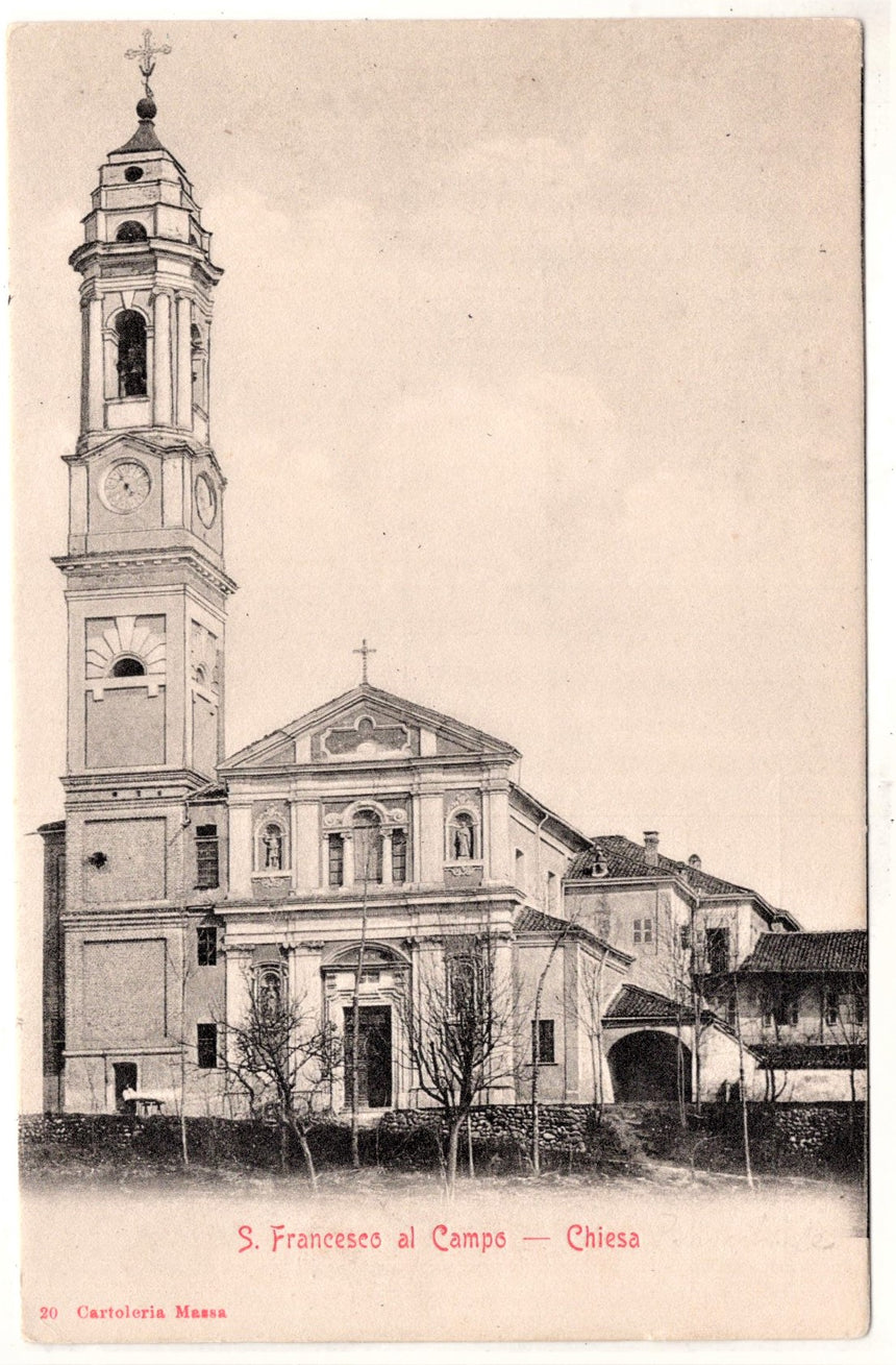 Cartolina Torino chiesa S. Francesco al Campo | Collezionissimo