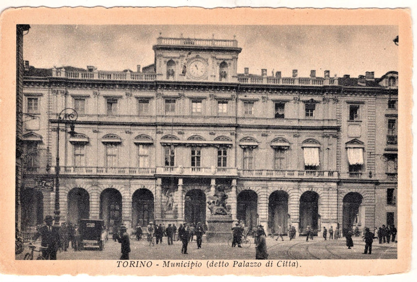 Cartolina Torino Municipio | Collezionissimo