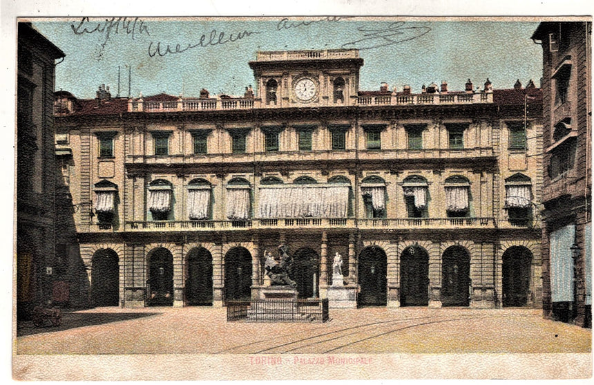 Cartolina Torino Palazzo Municipale | Collezionissimo