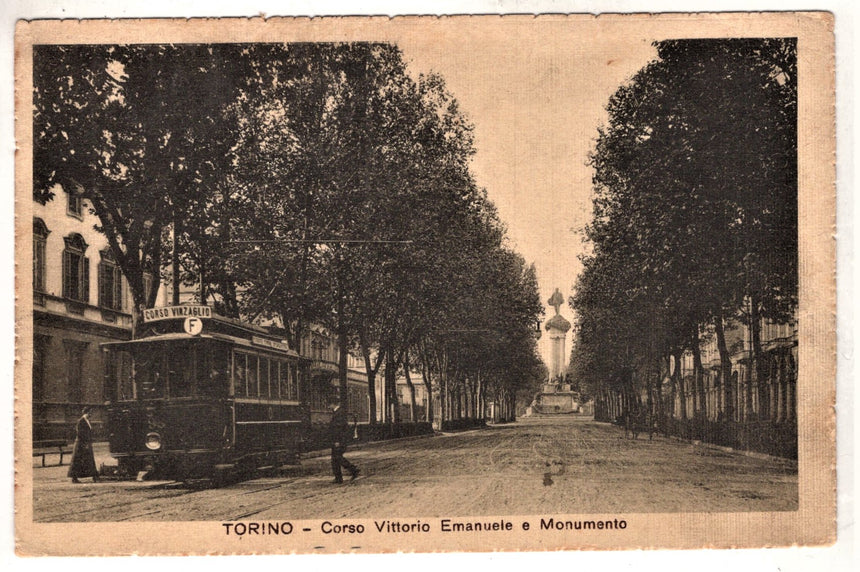 Cartolina Torino Corso V.Emanuele | Collezionissimo