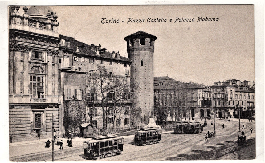 Cartolina Torino Piazza Castello | Collezionissimo