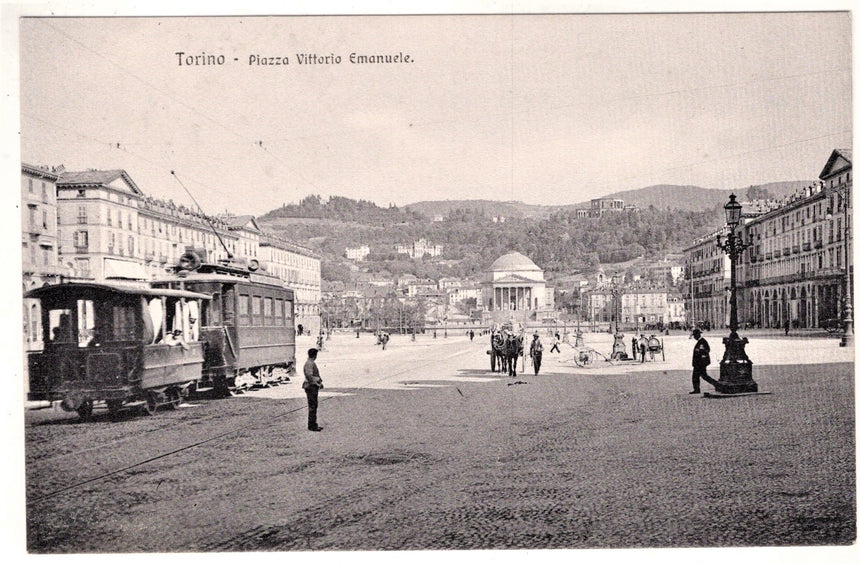 Cartolina Torino Piazza V.Emanuele | Collezionissimo