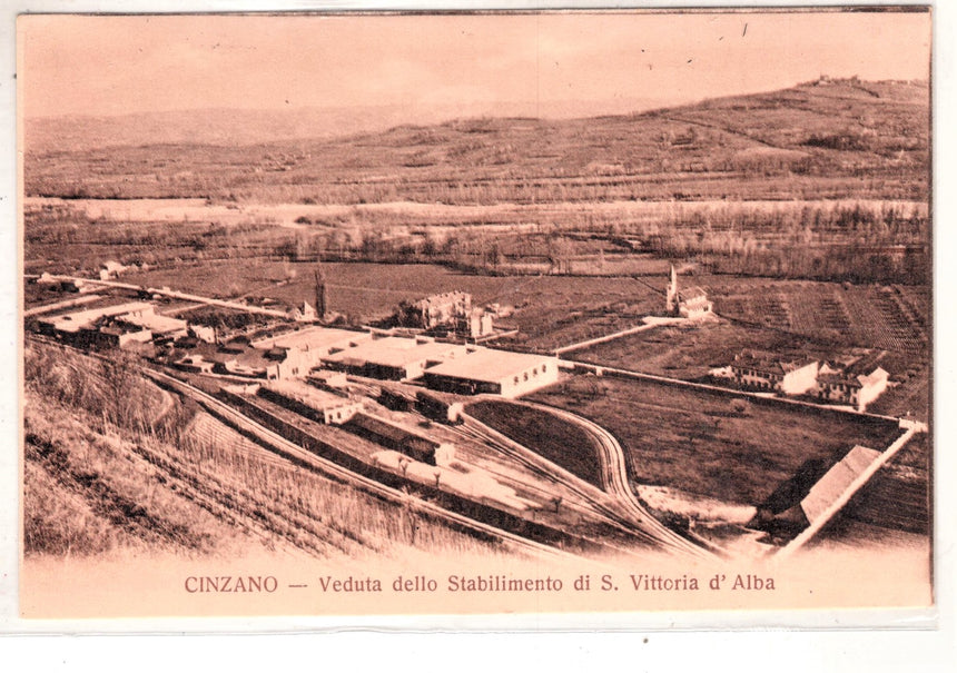 Cartolina Torino Stabilimento Cinzano di S.Vittoria d Alba | Collezionissimo