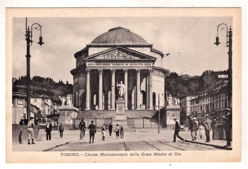 Cartolina Torino Chiesa Gran Madre di Dio | Collezionissimo