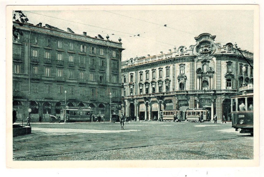 Cartolina Torino piazza Solferino | Collezionissimo