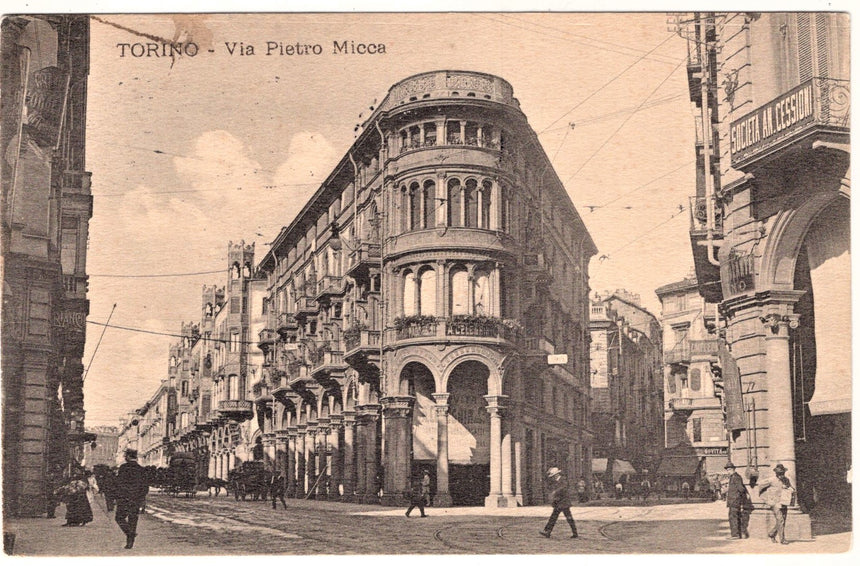 Cartolina Torino via P.Micca | Collezionissimo