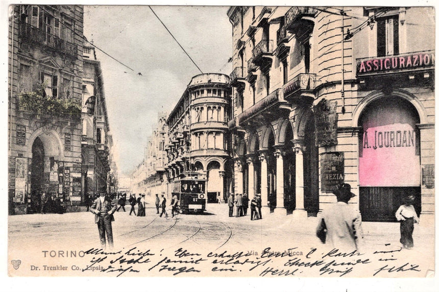 Cartolina Torino via P.Micca | Collezionissimo