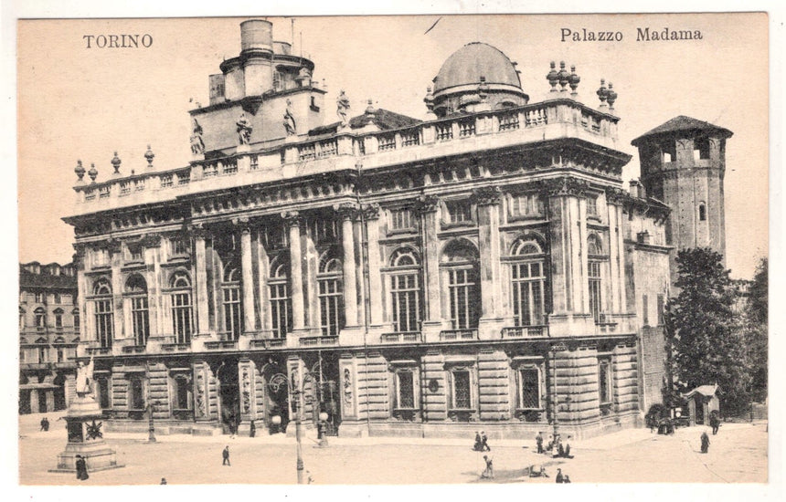 Cartolina Torino palazzo Madama | Collezionissimo