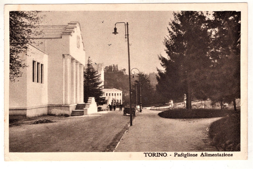 Cartolina Torino Esposizione Torino 1928 padiglione alimentazione | Collezionissimo