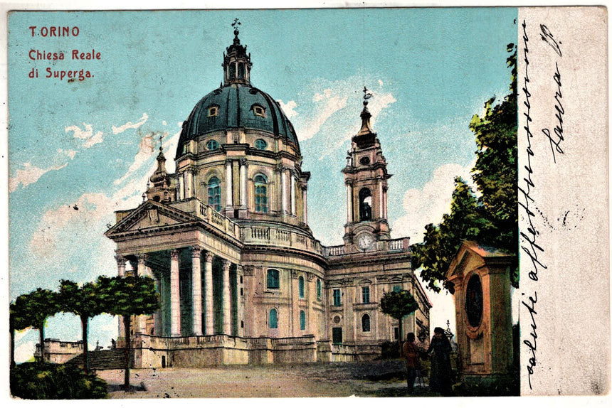 Cartolina Torino Chiesa Reale di Superga | Collezionissimo