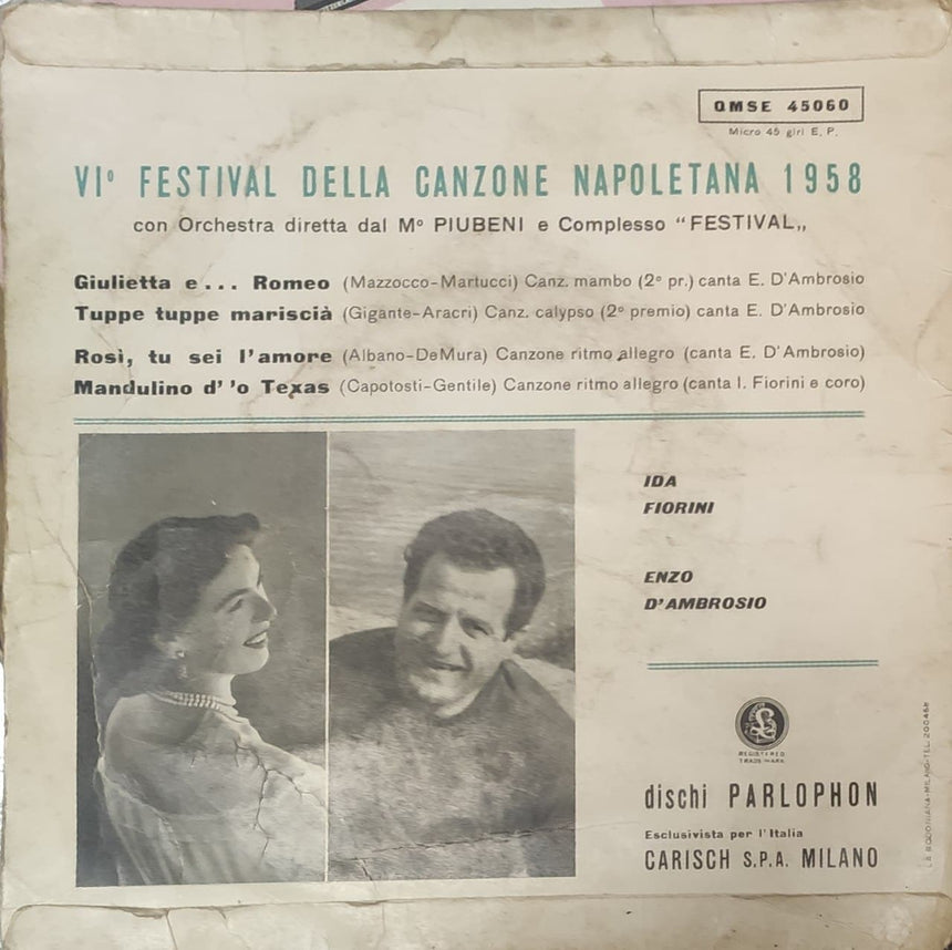 VI Festival Napoletano 1958